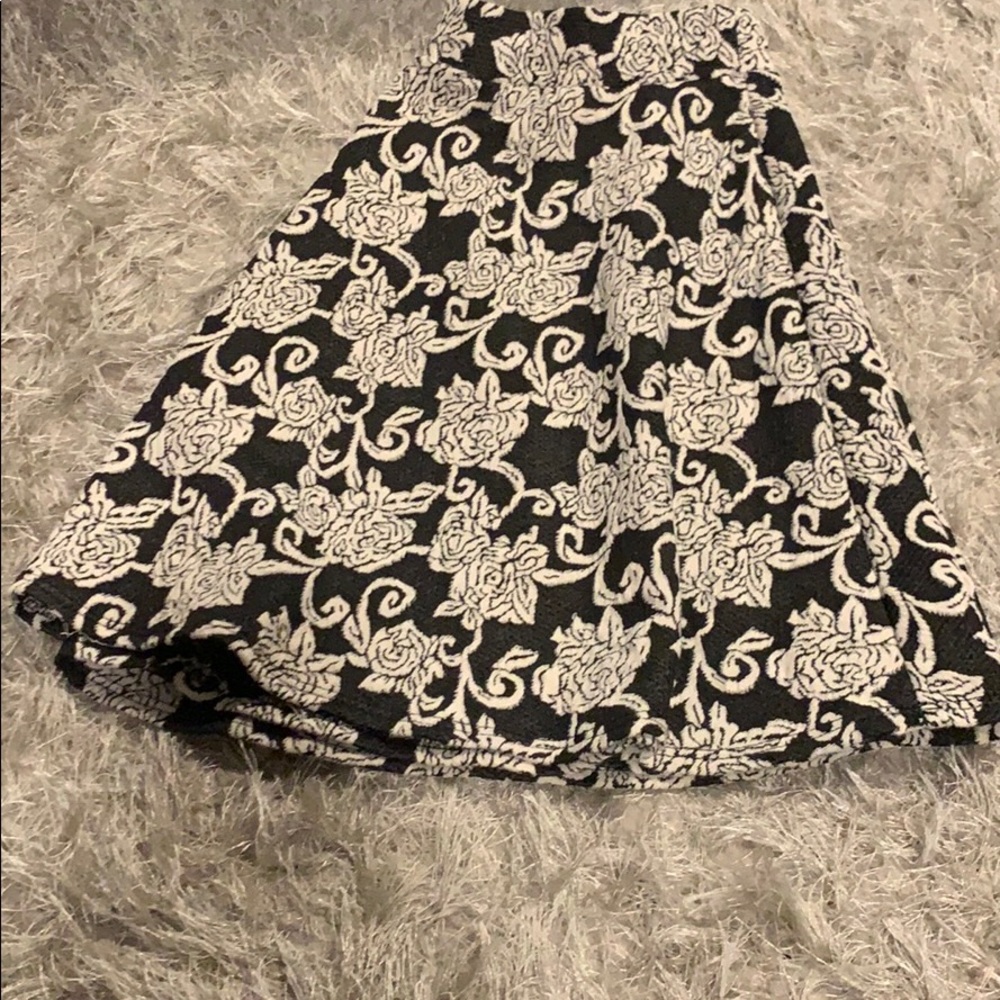 Joe B floral skater skirt
